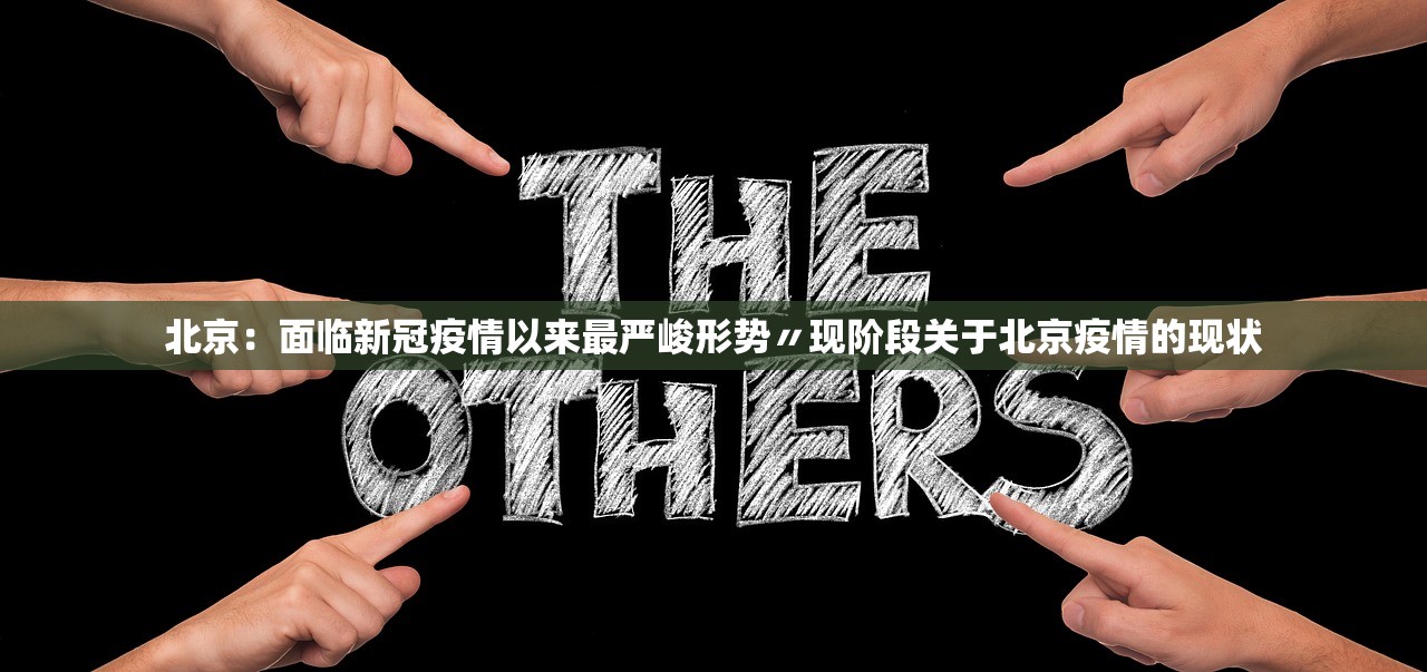 北京：面临新冠疫情以来最严峻形势〃现阶段关于北京疫情的现状