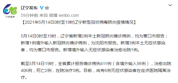 辽宁营口市有疫情吗〃辽宁营口有新增病例吗-第2张图片